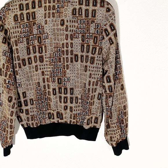 Vintage 80s eclectic blouse - Picture 7 of 8